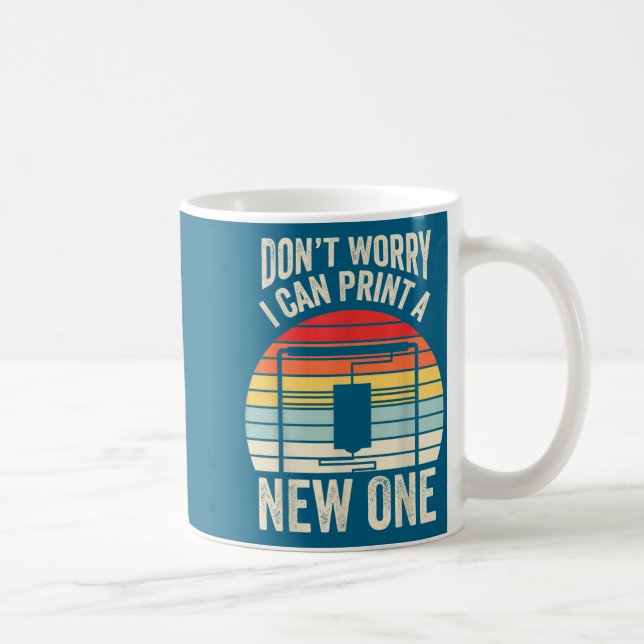 Mug Imprimante 3D Rétro Peut (Droite)
