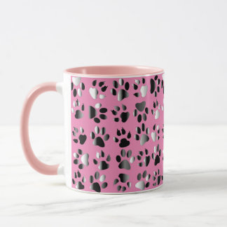 Mug Imprimantes de pieds animaux