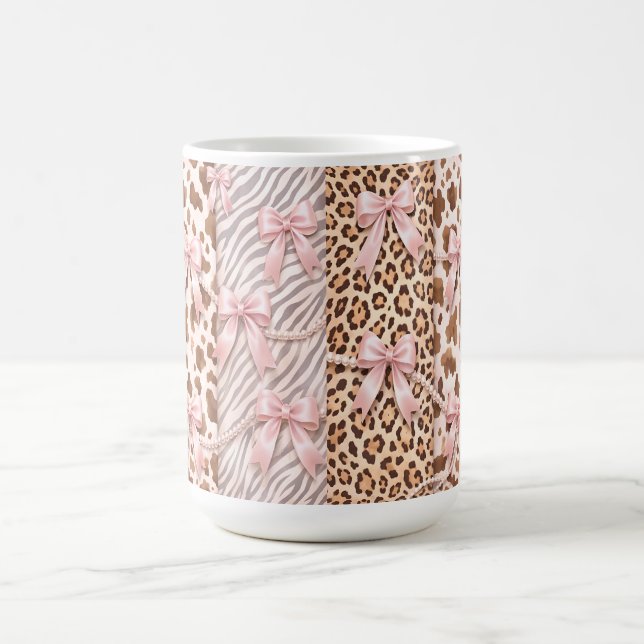Mug Imprimé Animal Glam Perles & Rubans (Centre)