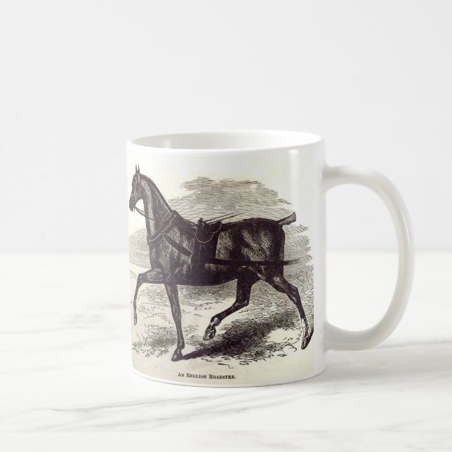 Mug Imprimé au 19e siècle Un cheval anglais Roadster (Droite)