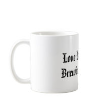 Mug imprimé avec citation d'amour pour la Saint-Va
