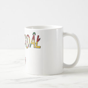 Mug Imprimé d'art du symbole féminin "OFFICIEL" invers