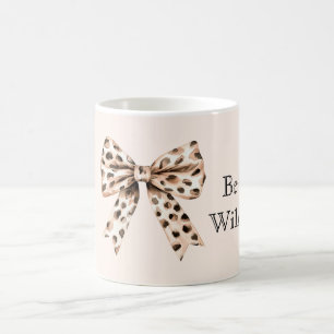 Mug Imprimé léopard marron crème Arc Sauvage