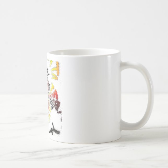 Mug Imprimer Anniversaire Kaleidoscope (Droite)
