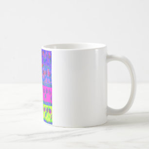 Mug Imprimer Art Motivational Vibrant "Eat Love & Play