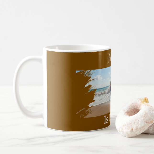 Mug Imprimer des photos de famille sur des tapis | D p (Avec donut)