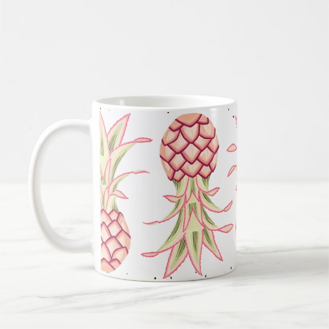 Mug Imprimer en toute transparence de l'été de l'anana (Gauche)