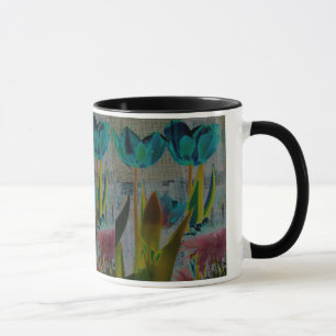 MUG IMPRIMER PHOTO FLEUVE TULIP GARDEN