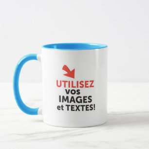 Mug Imprimez vos conceptions en ligne DIY en Français
