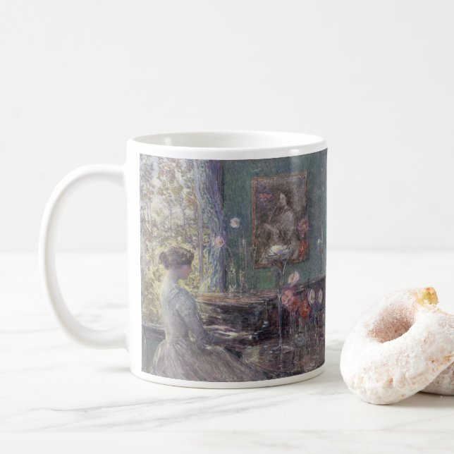 Mug Improvisation par Frederick Childe Hassam (Avec donut)