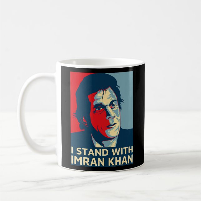 Mug Imran Khan Parti PTI du Pakistan pour la liberté  (Gauche)