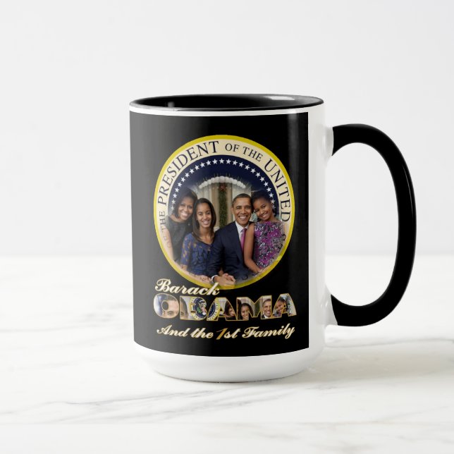 Mug Inauguration 2013 de PRÉSIDENT OBAMA (Droite)
