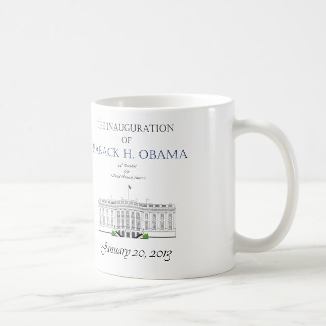 Mug Inauguration 2013 d'Obama (Droite)