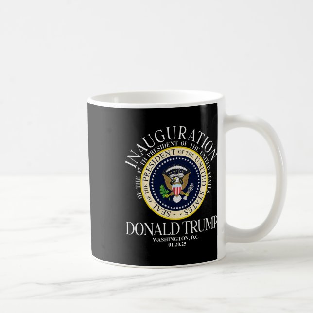 Mug Inauguration 2025 du président Trump 47th Washin (Droite)