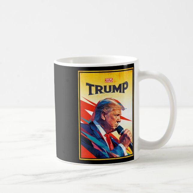 Mug Inauguration de Trump 2025 - Héros Président Desig (Droite)