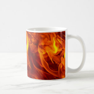Mug Incendie et flammes Brûler un cadeau de feu