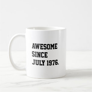 Mug Incroyable depuis juillet 1976 Drôle de 50e annive
