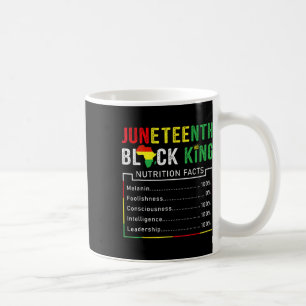 Mug Incroyable Juneteenth Roi Noir Mélanine Fête des P
