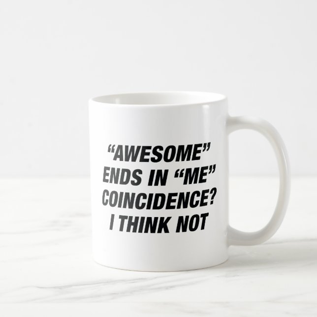 Mug Incroyable se termine en moi (Droite)