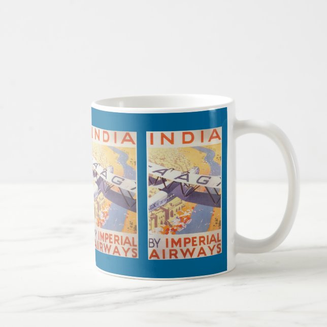Mug Inde par Imperial Airways (Droite)