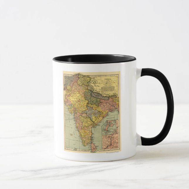 Mug IndeCarte panoramiqueInde (Droite)