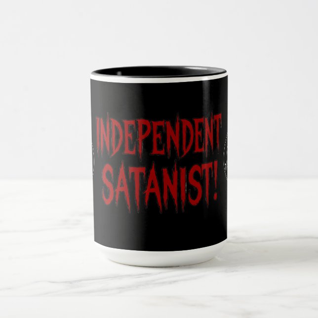Mug Independent Satanist (Centre)