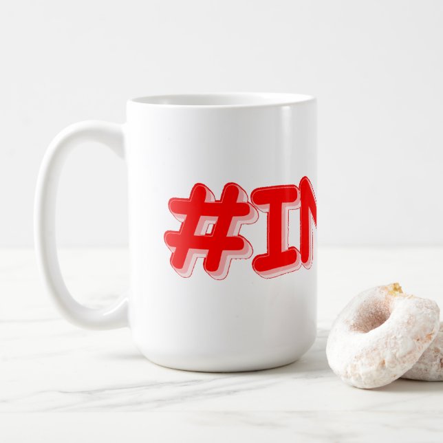 Mug "#India" Joli design. Commandez dès maintenant  (Avec donut)
