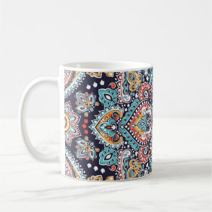 Mug Indian Paisley : Motif ethnique mandala
