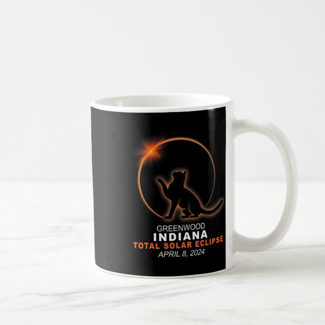 Mug Indiana Total Solar Eclipse 2024 1 (Droite)
