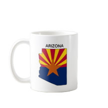Indicateur de carte d'état de l'Arizona personnali