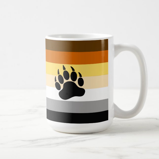 Mug Indicateur de la fierté de l'ours (Droite)