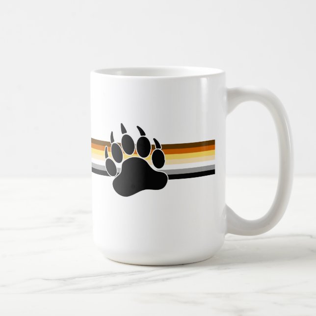 Mug Indicateur de la fierté de l'ours (Droite)