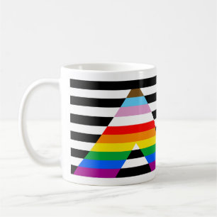 Mug Indicateur de progrès de l'ally Pride LGBTQ