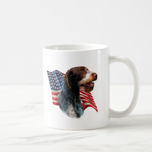 Mug Indicateur pointeur À poils durs allemand (Droite)