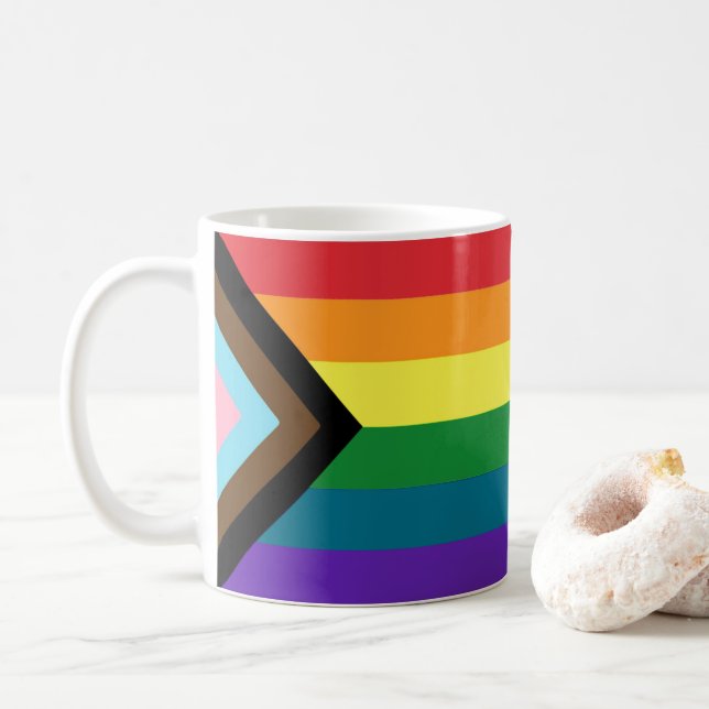 Mug Indicateurs LGBTQ+ Pride (Avec donut)