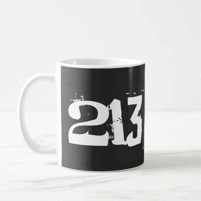 Mug Indicatif régional 213 (Los Angeles) (Gauche)