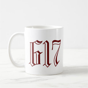 Mug Indicatif régional 617 (Boston)