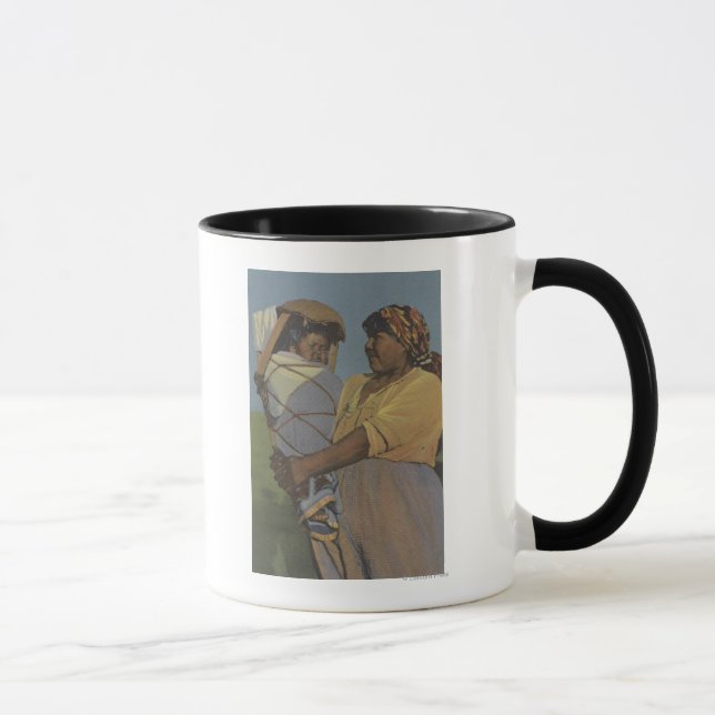 Mug Indiens du Nord-Ouest - Indienne (Droite)