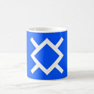 Mug Indigène ethnique du nord de l'Amérique de drape