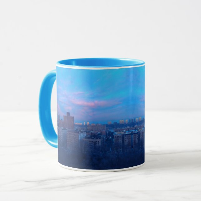 Mug Indigo Awakenings, Sunrise Manhattan (Devant gauche)