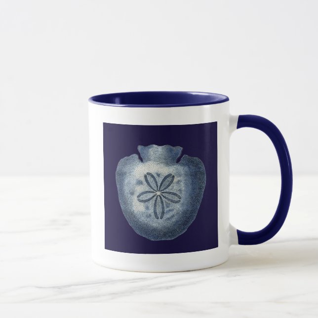 Mug Indigo Shells III (Droite)