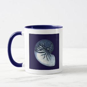 Mug Indigo Shells VII