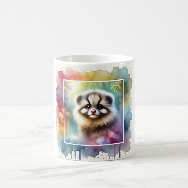 Mug Indri in Light 031124AREF145 - Watercolor (Centre)