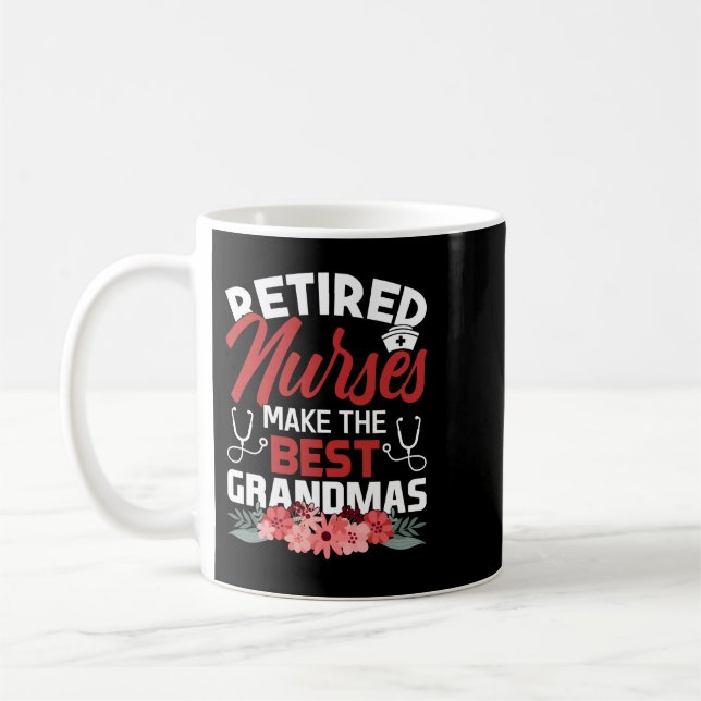 Mug Infirmière À La Retraite Des Infirmières Font Les  (Gauche)