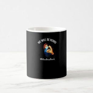Mug Infirmière afro-américaine forte Nous serons enten