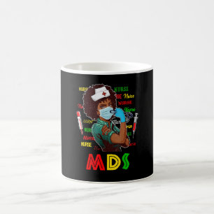 Mug Infirmière Afro-Américaine Mois de l'Histoire des