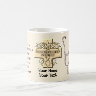 Mug infirmière au stéthoscope
