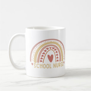 Mug Infirmière Boho Rainbow Cute Nurse Student