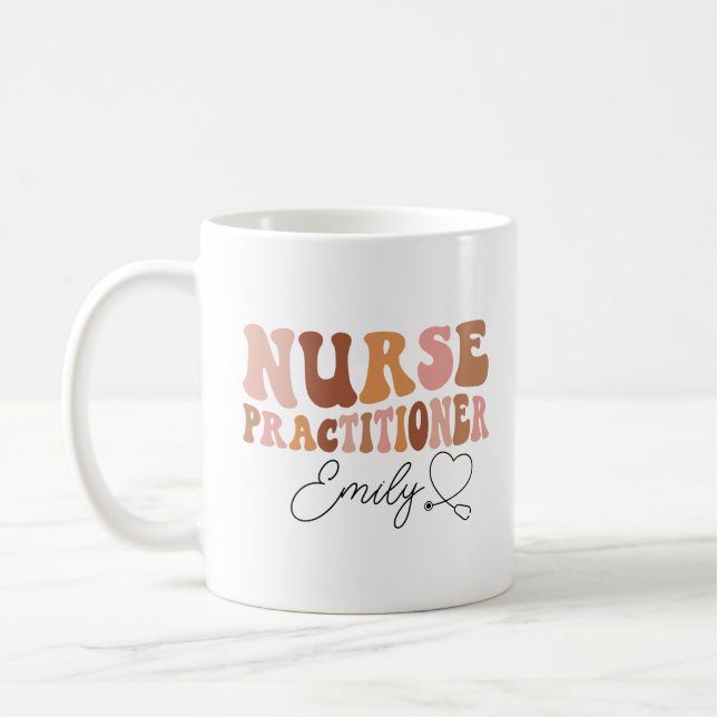 Mug Infirmière, Cadeau infirmière, Appréciation infirm (Gauche)
