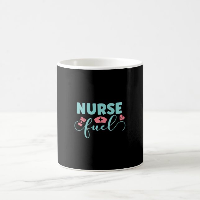 Mug Infirmière Cadeau Infirmière Carburant (Centre)